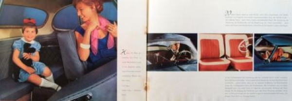 Borgward Isabella Coupe Modelprogram 1958 Carbrochure (2112)